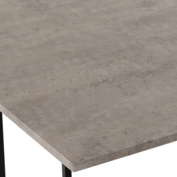 Seconique Kent Stowaway 4 Seater Dining Set Stone and Black - Wilko - thumbnail 6
