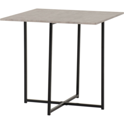 Seconique Kent Stowaway 4 Seater Dining Set Stone and Black - Wilko - thumbnail 5