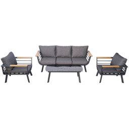 Saltram Sofa Set - Grey - Malay - Wilko - thumbnail 3