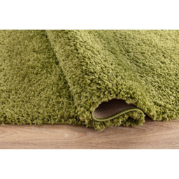 Desire Rugs Oxford Green Plain Shaggy Rug 80 x 150cm - Wilko - thumbnail 4
