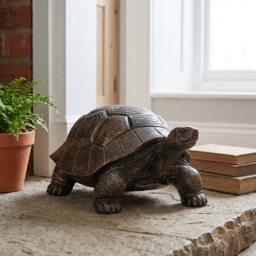 Tortoise Statue - Bronze - Wilko - thumbnail 6