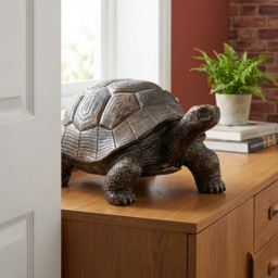 Tortoise Statue - Bronze - Wilko - thumbnail 5