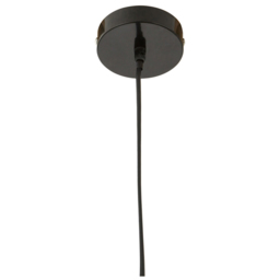 Premier Housewares Black Metal Pendant Light - Size: 30 x 30 x 120cm - Wilko - thumbnail 4