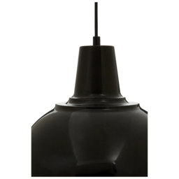 Premier Housewares Black Metal Pendant Light - Size: 30 x 30 x 120cm - Wilko - thumbnail 5