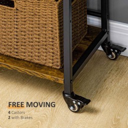 Portland 3 Tier Rustic Brown Printer Stand - Size: 50 x 35 x 100.5cm - Wilko - thumbnail 7