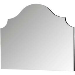 Yearn Precious Black Arch Overmantle Mirror 70 x 90cm - Wilko - thumbnail 1
