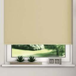 New Edge Blinds Blackout Roller Blinds Taupe 115cm - Size: W 115cm x D 165cm - Brown - Wilko - thumbnail 4