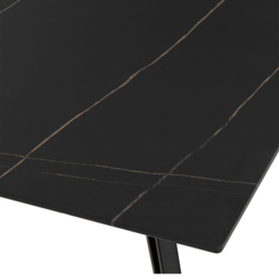 Seconique Marlow Black Marble Effect Coffee Table - Size: 45 x 100 x 50cm - Wilko - thumbnail 7