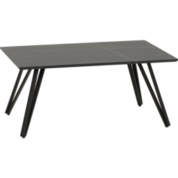 Seconique Marlow Black Marble Effect Coffee Table - Size: 45 x 100 x 50cm - Wilko - thumbnail 3
