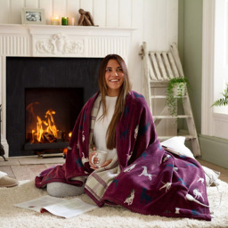 Deyongs Hounds Multicolour Heated Throw 140 x 180cm - Wilko - thumbnail 4
