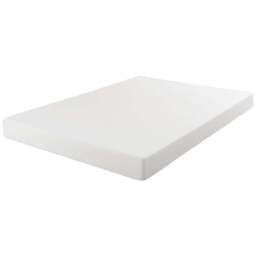The Foam People Westwood King Size Firmer Foam Orthopaedic Mattress 4 inch - White - Wilko - thumbnail 1