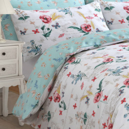 Velosso Sacramento Double Floral Duvet Set - Multi - Serene - Wilko - thumbnail 4