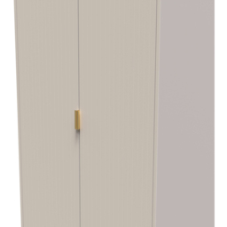 Crowndale Linear 2 Door Kashmir Matt Wardrobe - Cream - Wilko - thumbnail 6