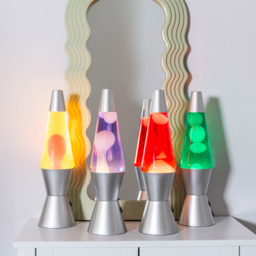 ValueLights Razzo White and Green with Silver Base Retro Lava LED Table Lamp - Size: 37.5 x 10.5 x 10.5cm - Wilko - thumbnail 5
