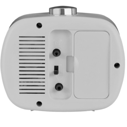 Acctim Camille Grey Alarm Clock 9cm - Size: 6 x 11 x 9cm - Wilko - thumbnail 4
