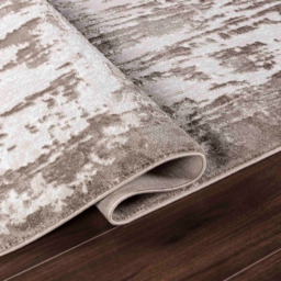Desire Rugs Serenity Stone Abstract Abrasion Rug 80 x 150cm - Wilko - thumbnail 4