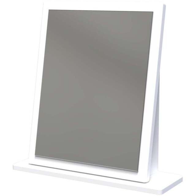 Crowndale Sussex Bardolino Oak Small Mirror Ready Assembled - Size: 51 x 48cm - White - Wilko - image 1