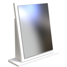 Crowndale Sussex Bardolino Oak Small Mirror Ready Assembled - Size: 51 x 48cm - White - Wilko - thumbnail 4