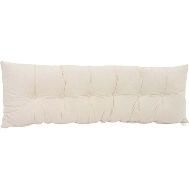 Living and Home Beige Chenille Headboard Pillow 60 x 180cm - Size: 60 x 180 x 18cm - Wilko - image 1