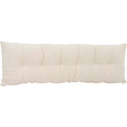 Living and Home Beige Chenille Headboard Pillow 60 x 180cm - Size: 60 x 180 x 18cm - Wilko