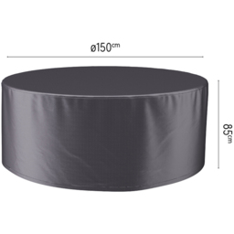 Platinum AeroCover Waterproof Outdoor Furniture Set Cover 85 x 150 x 150cm - Grey - Wilko - thumbnail 7