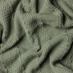 Yard Caliche Khaki Green Woven Tasselled Throw 130 x 180cm - Size: 180 x 130cm - Yard Living - Wilko - thumbnail 4