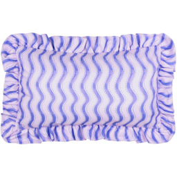 Furn Summer Solstice Blue Wiggly Stripe Cushion 30 x 50cm - Wilko - thumbnail 1