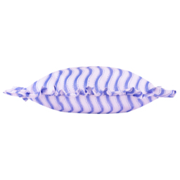 Furn Summer Solstice Blue Wiggly Stripe Cushion 30 x 50cm - Wilko - thumbnail 4