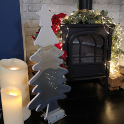 Samuel Alexander Infinity Christmas Tree Light Up Christmas Decoration 2ft - Size: 60 x 30 x 30cm - Green - Wilko - thumbnail 4