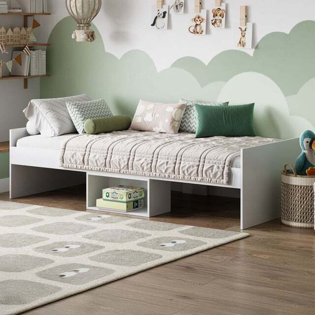 Kudl Flash Single White Storage Cabin Bed - Wilko - image 1