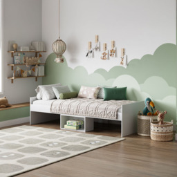 Kudl Flash Single White Storage Cabin Bed - Wilko - thumbnail 6