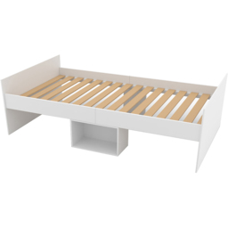 Kudl Flash Single White Storage Cabin Bed - Wilko - thumbnail 3