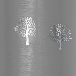 Tyrone Textiles Birch Silver Metallic Tree Print Pocket Header Voile Panel Curtains 140 x 137cm - Size: 137 x 140 x 1cm - Wilko - thumbnail 3