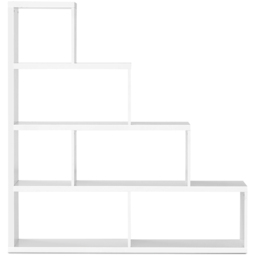 Costway 6 Shelf White Ladder Bookcase - Size: 5 Shelf - Wilko - thumbnail 4