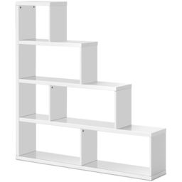 Costway 6 Shelf White Ladder Bookcase - Size: 5 Shelf - Wilko - thumbnail 3