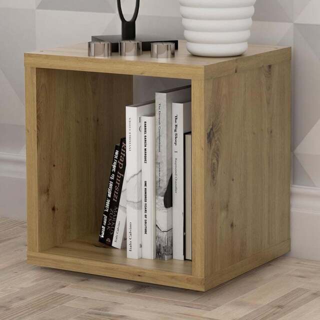 Florence Mauro Artisan Oak Bookcase - Size: 1 Shelf - Brown - Wilko - image 1