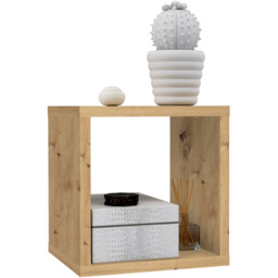 Florence Mauro Artisan Oak Bookcase - Size: 1 Shelf - Brown - Wilko - thumbnail 7