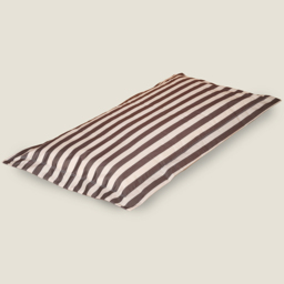 Kaikoo Grey and Cream Stripe Floor Cushion - Wilko - thumbnail 3