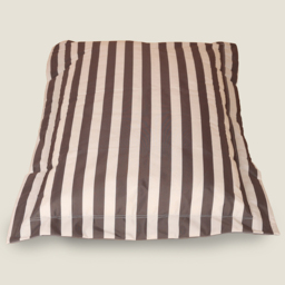 Kaikoo Grey and Cream Stripe Floor Cushion - Wilko - thumbnail 5