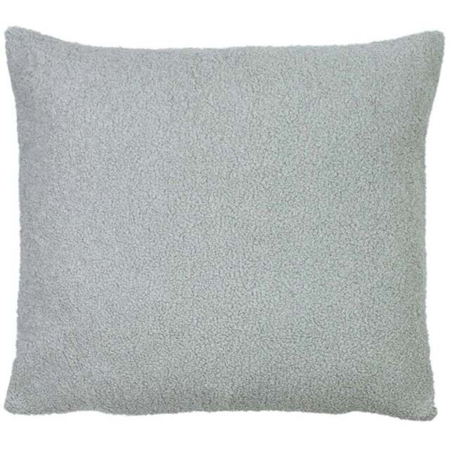 furn. Malham Dove Fleece Cushion - Size: 50 x 50 cm - White - Wilko - image 1