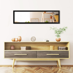 Costway Black Full Length Mirror 33 x 119cm - Size: 119.4 x 43.2 x 7.62cm - Wilko - thumbnail 4