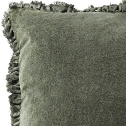 Yard Bertie Moss Cotton Velvet Cushion - Size: 45 x 45cm - Multi - Yard Living - Wilko - thumbnail 6