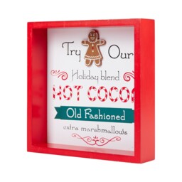 Hot Cocoa Sign Red and White - Candy Cane Lane - Wilko - thumbnail 3