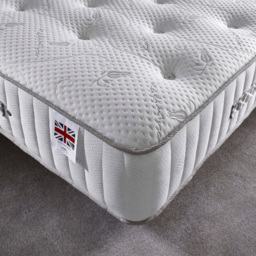 Aspire Furniture Small Double Natural Cashmere Pocket Mattress - White - Aspire Beds - Wilko - thumbnail 4