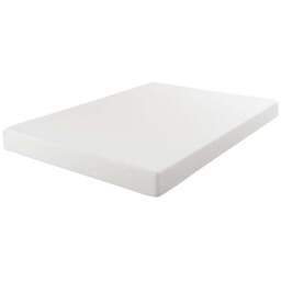 The Foam People Westwood Small Double Firmer Foam Orthopaedic Mattress 4 inch - White - Wilko