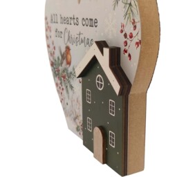 Christmas Sentimental LED Plaque Multicolour - Sleigh Bells Ring - Wilko - thumbnail 7