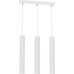 Milagro Hudson White 3 Pendant Lamp 230V - Size: 5 x 60 x 90cm - Wilko - thumbnail 1