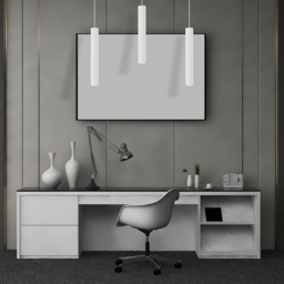 Milagro Hudson White 3 Pendant Lamp 230V - Size: 5 x 60 x 90cm - Wilko - thumbnail 5