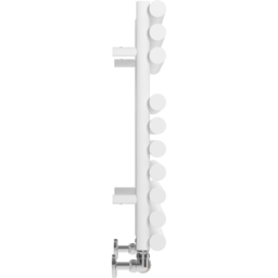 Terma Rolo Towel 2002BTU White Heated Towel Rail 590 x 900mm - Size: 59 x 90 x 12.7cm - Wilko - thumbnail 6