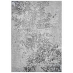 Desire Rugs Serenity Grey Abstract Sprayed Grunge Texture Rug 120 x 170cm - Wilko